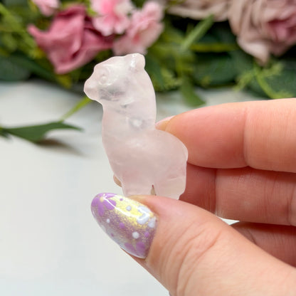 Llama Carvings