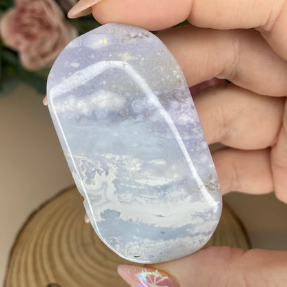 Pastel Ocean Jasper Palmstones