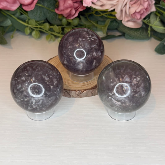 Mica Fluorite Spheres