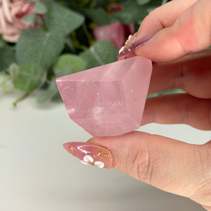Jelly Rose Quartz Freeform