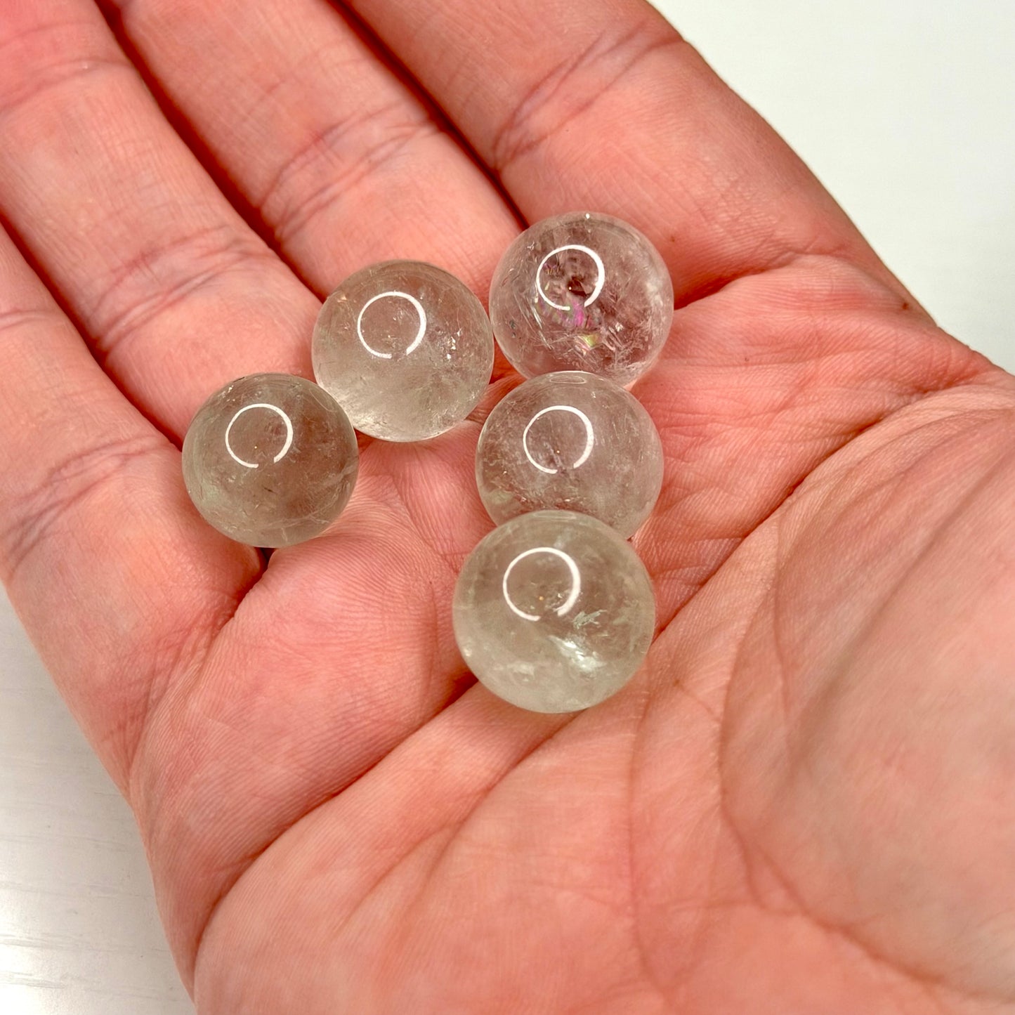 Green Quartz Mini Spheres