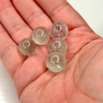 Green Quartz Mini Spheres