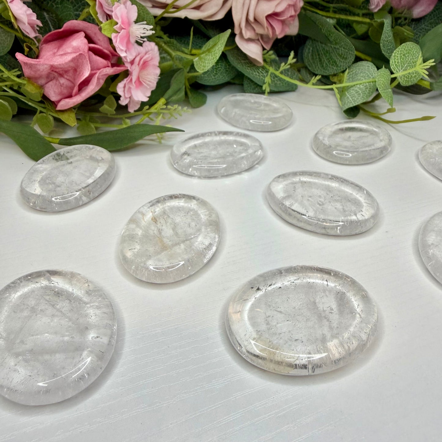 Clear Quartz Worry Sones (Intuitively Chosen)