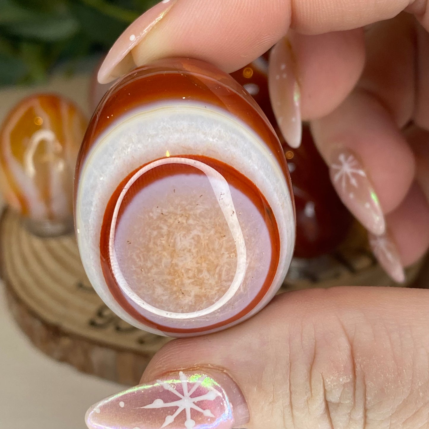 Carnelian Egg (Intuitively Chosen)