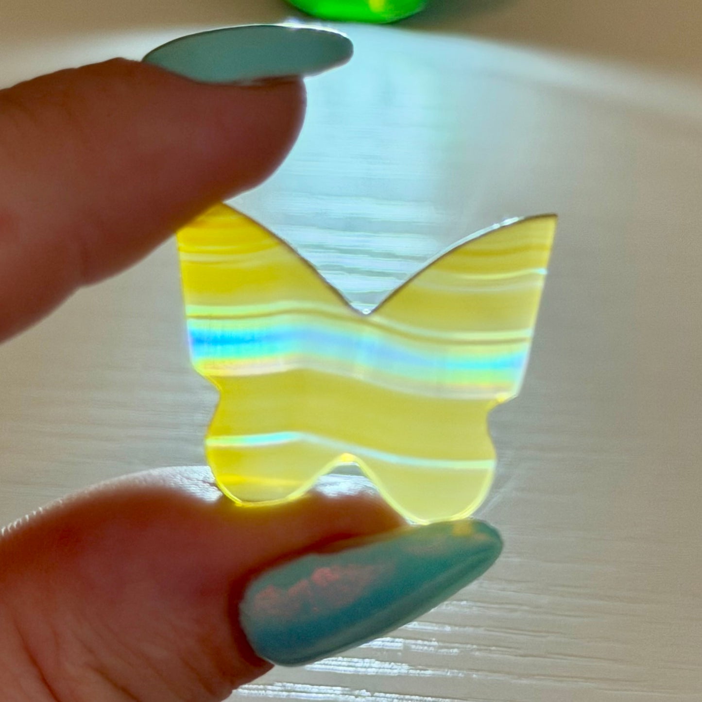 Iris Agate Butterflies