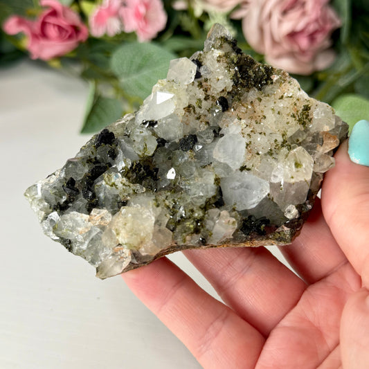 Epidote With Quartz