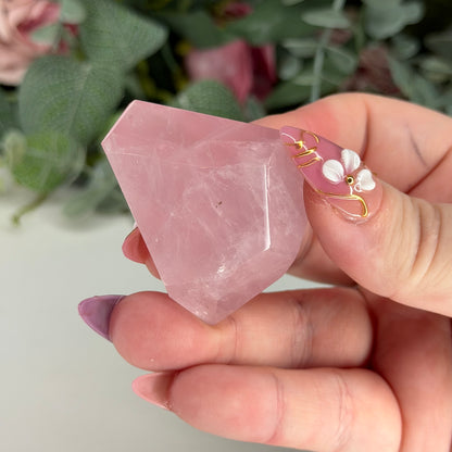 Jelly Rose Quartz Freeform