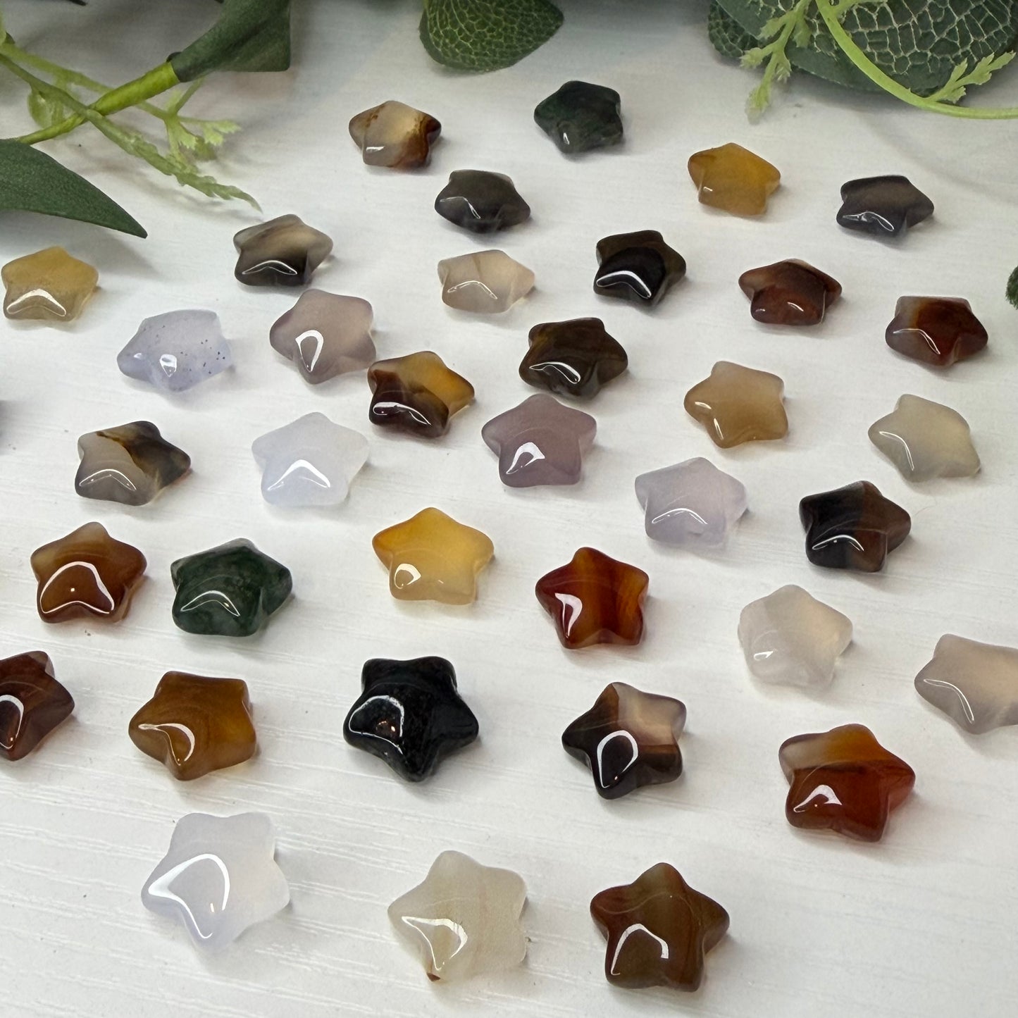 Mixed Agate Mini Stars (Intuitively Chosen)