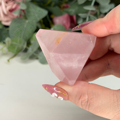 Jelly Rose Quartz Freeform