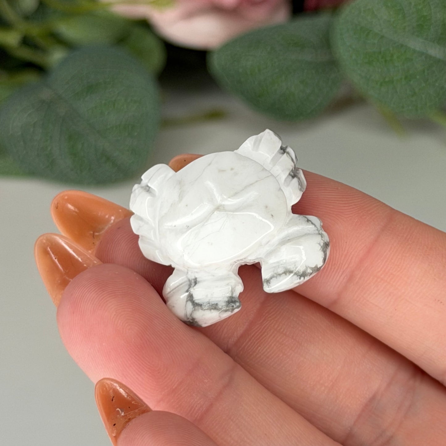 Howlite Crab