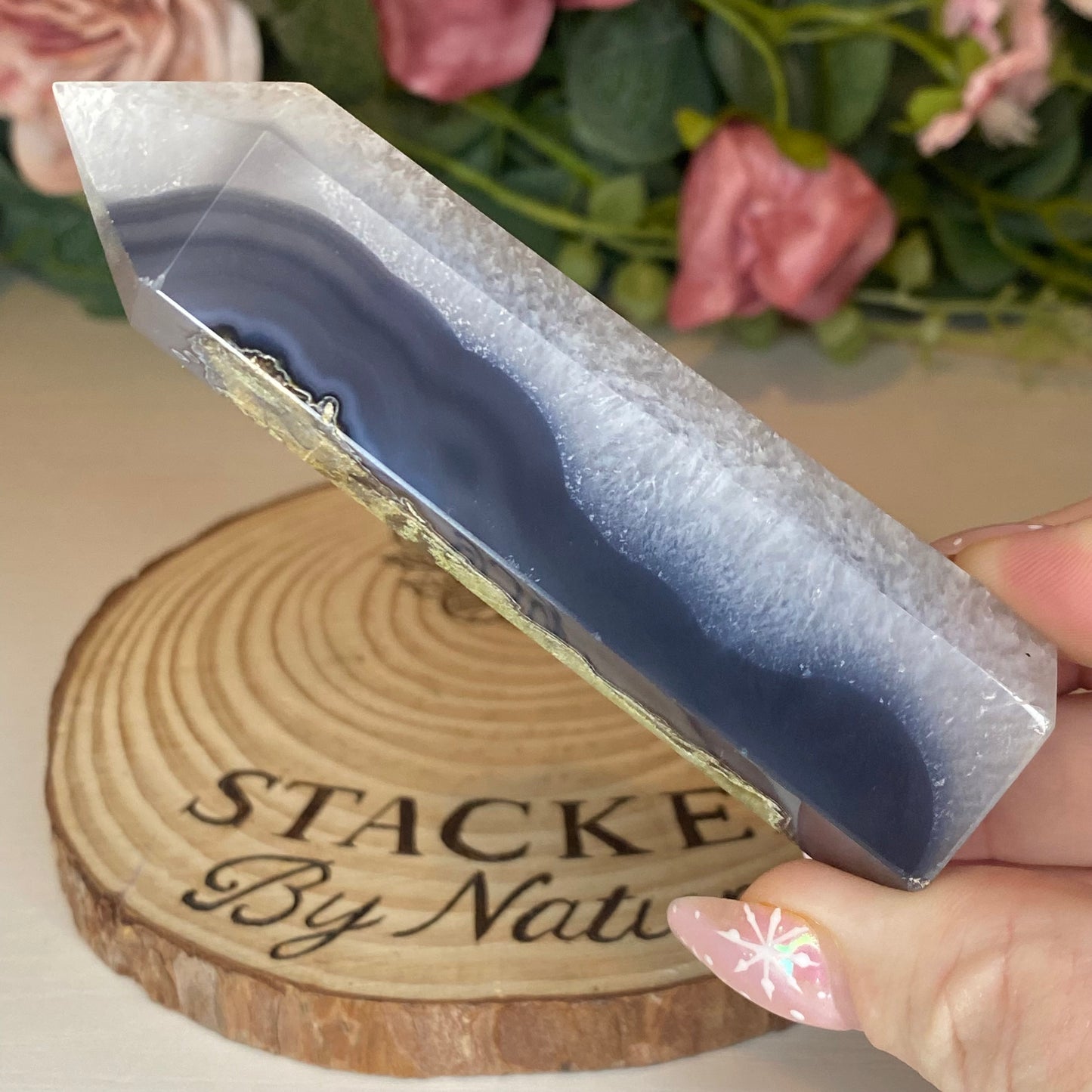 Volcano Agate Tower (No UV)