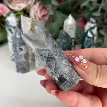 Moss Agate Towers