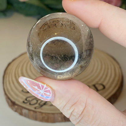 Small Smokey Quartz Spheres