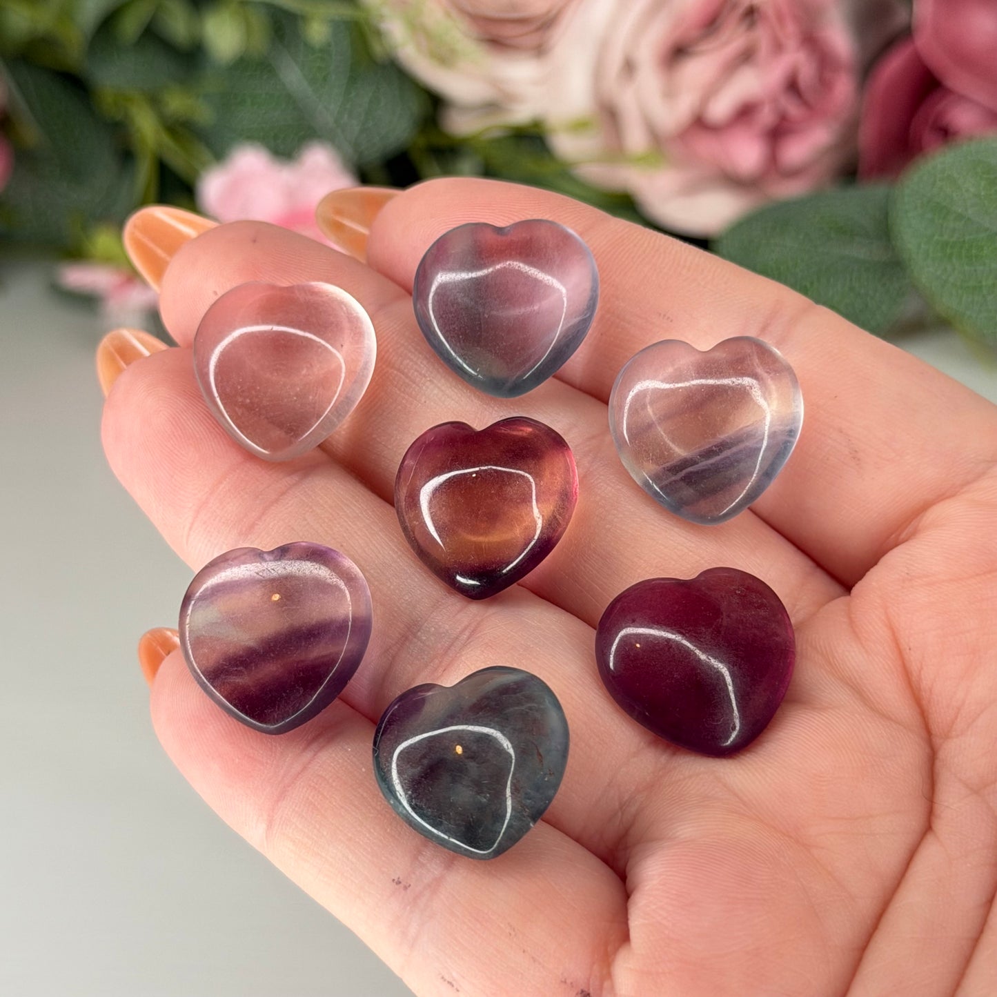 Mini Fluorite Heart