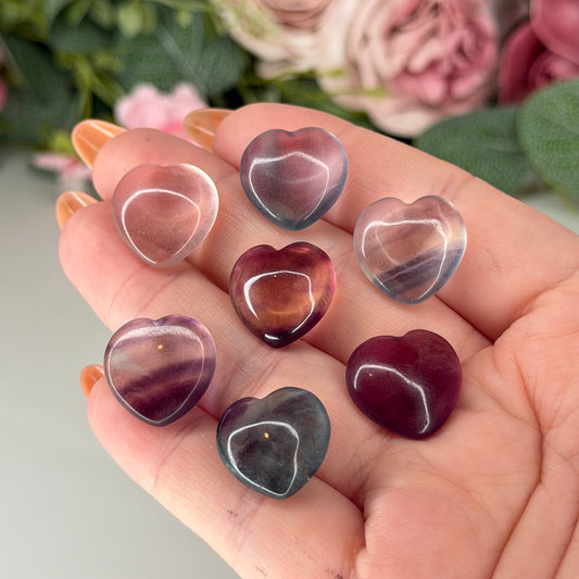 Mini Fluorite Heart