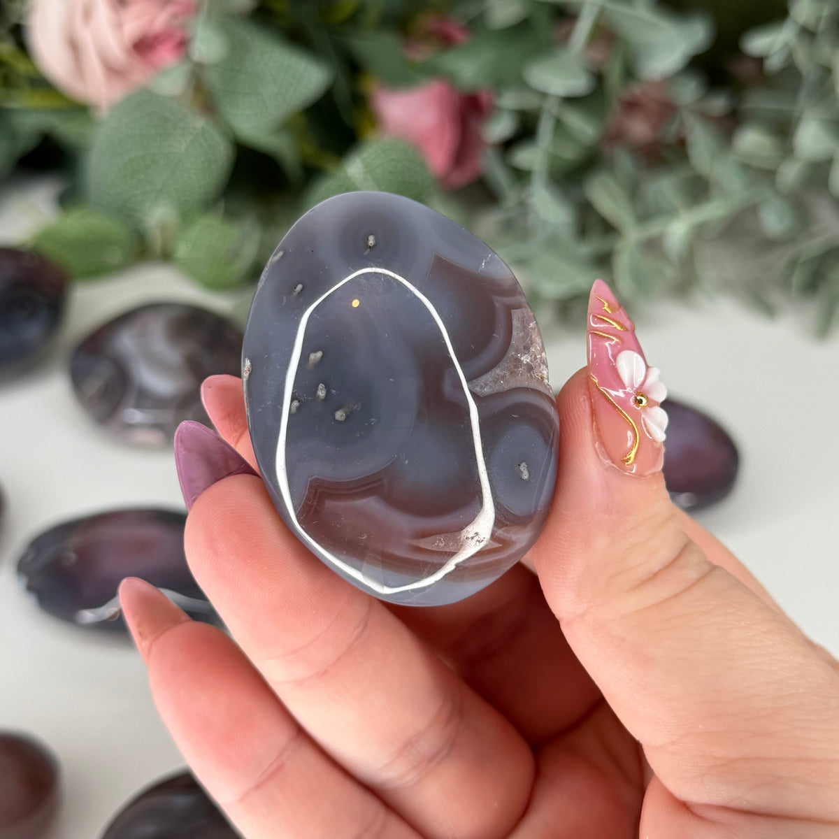 Swazi Agate Palmstones