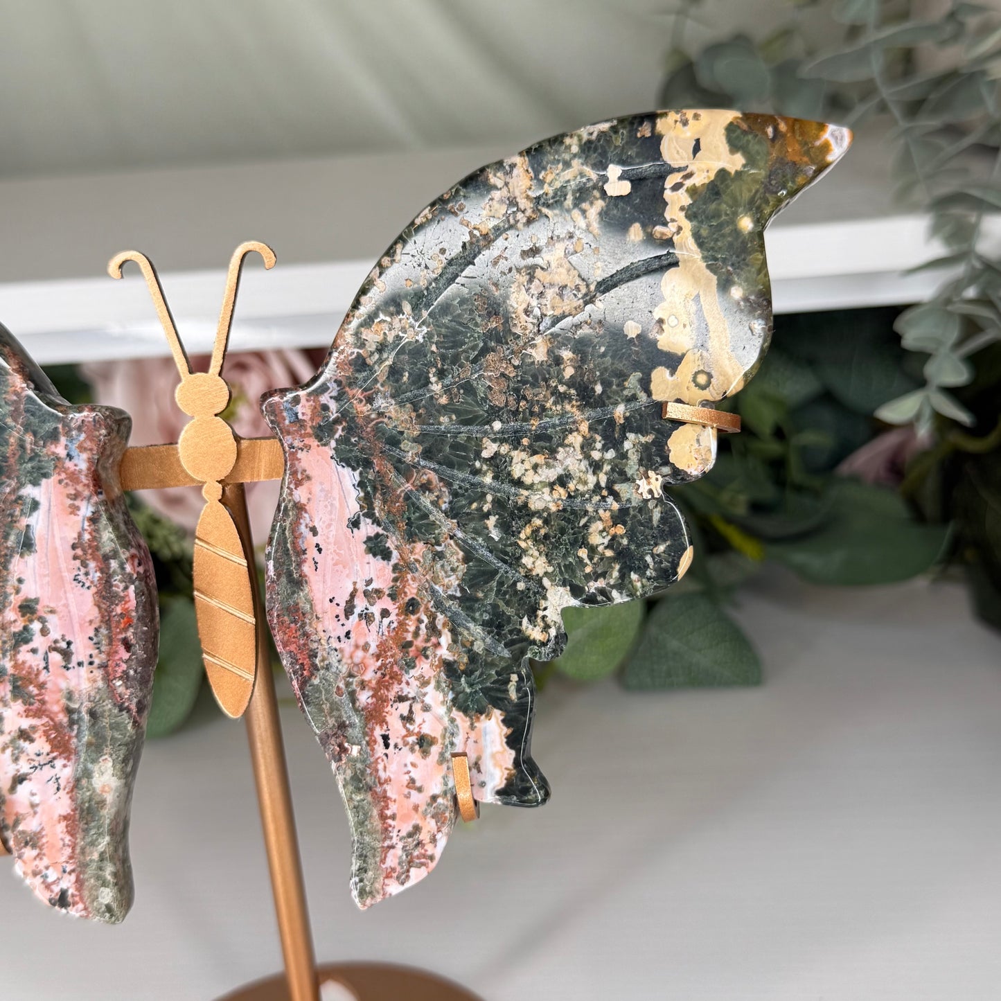 Ocean Jasper Butterfly Wings A