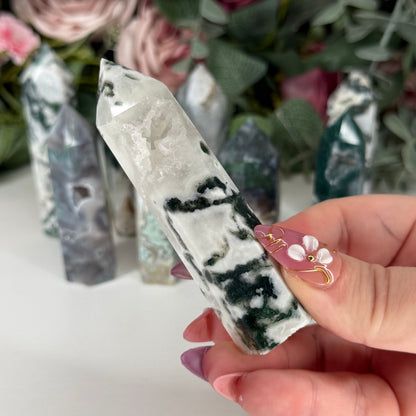 Moss Agate Towers