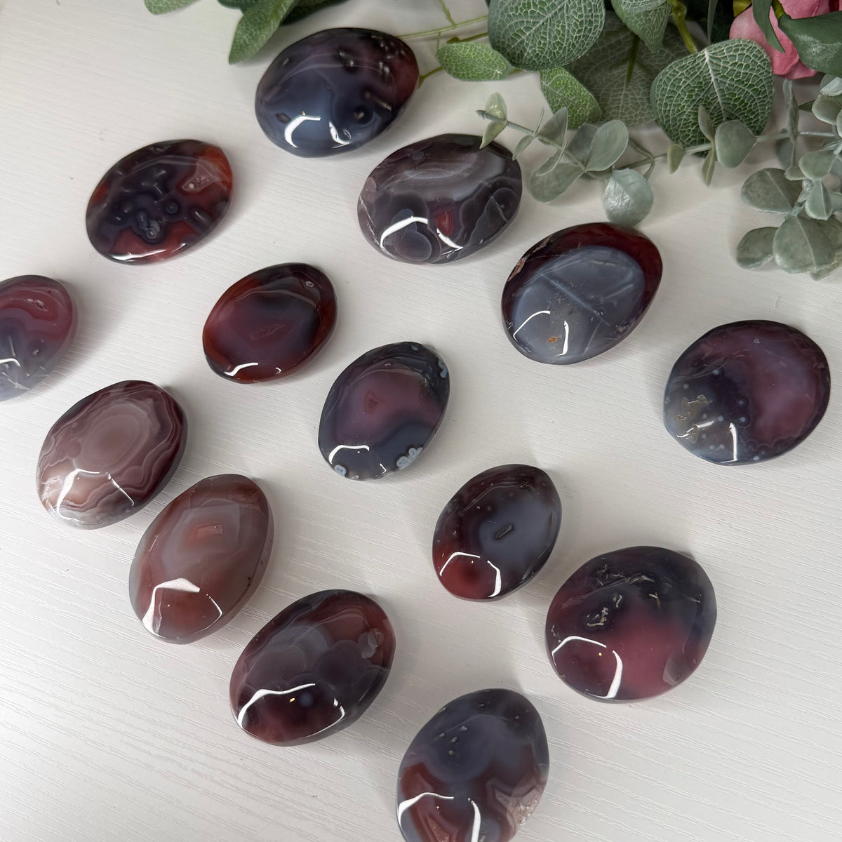 Swazi Agate Palmstones