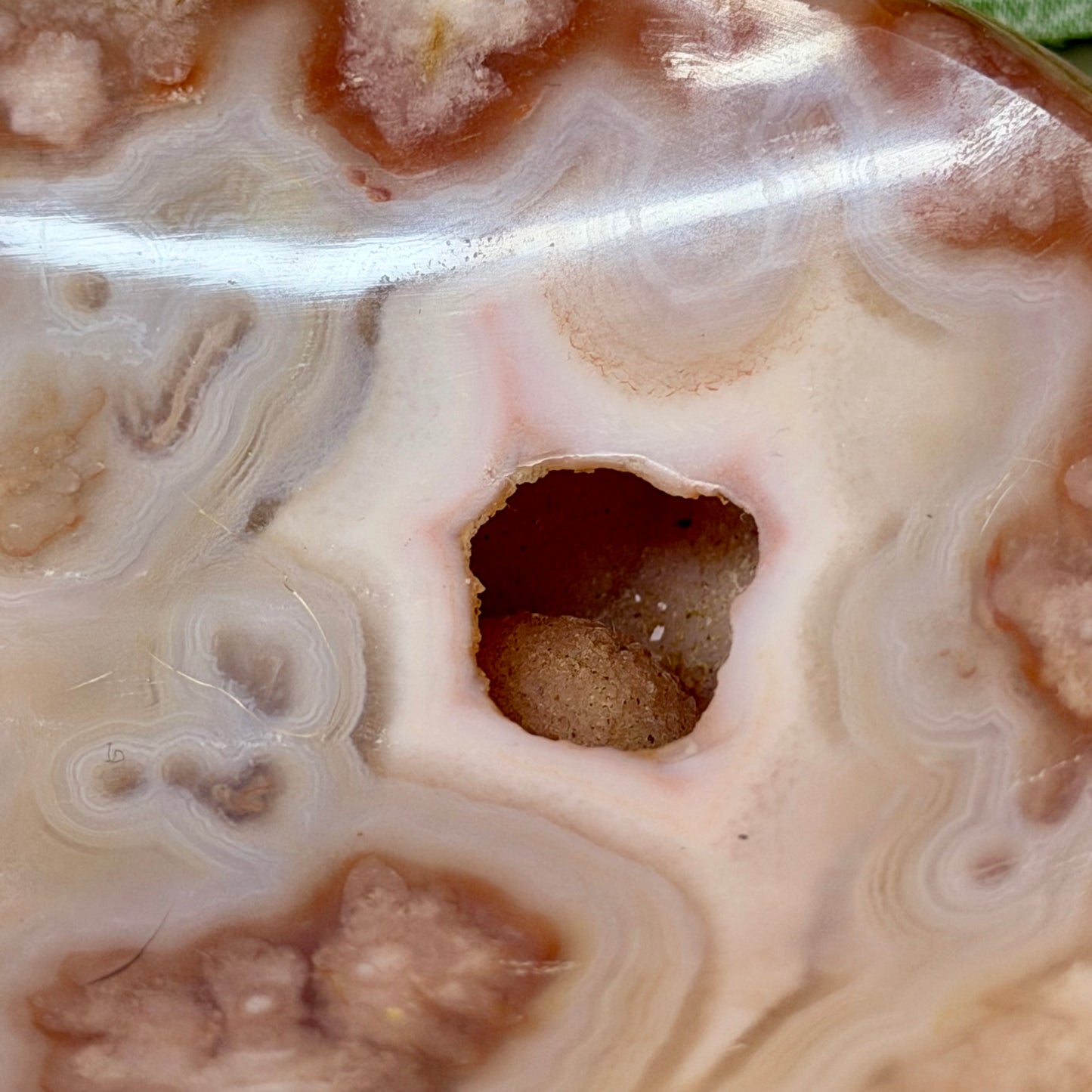 Flower Agate Bowl