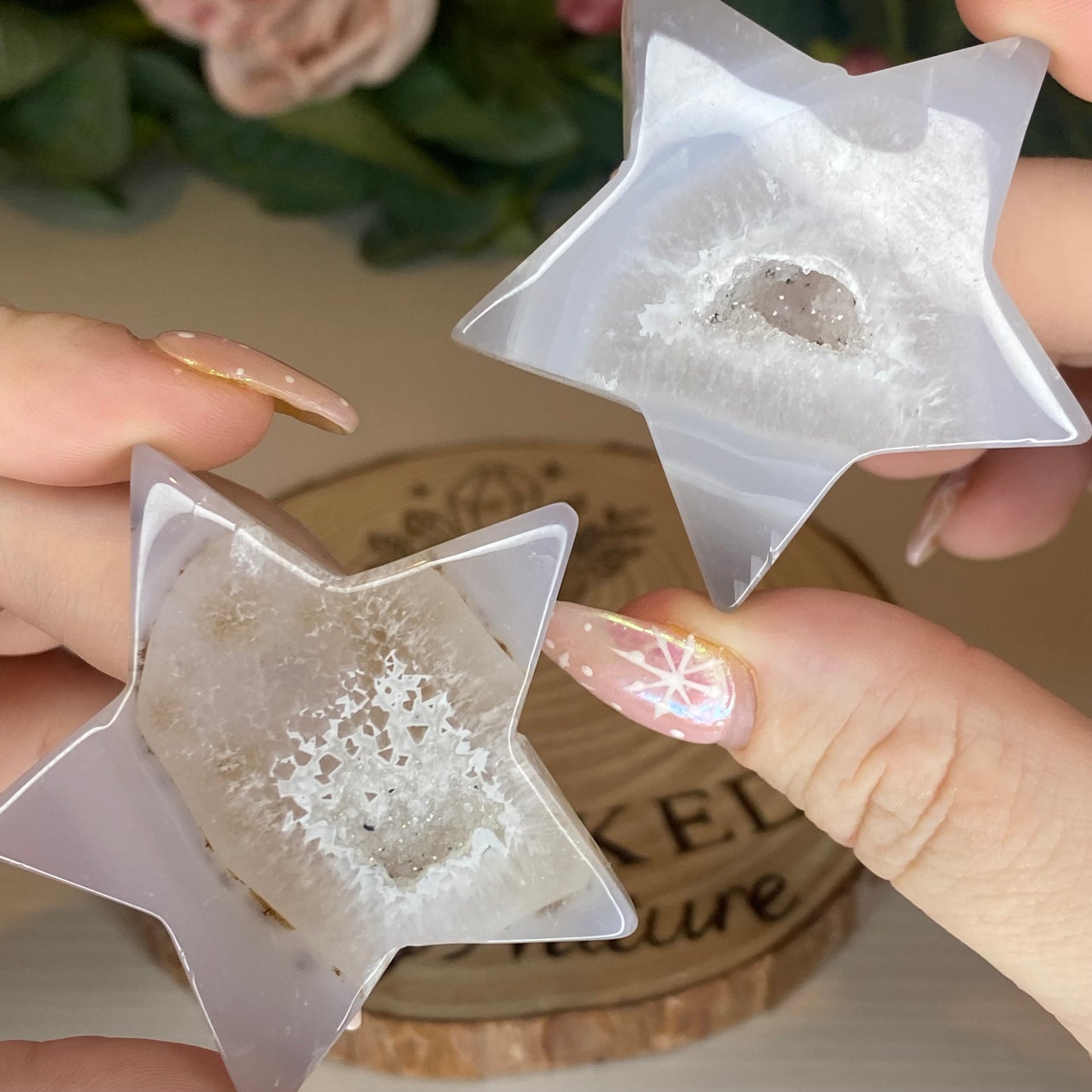 Druzy Agate Star (Intuitively Chosen)