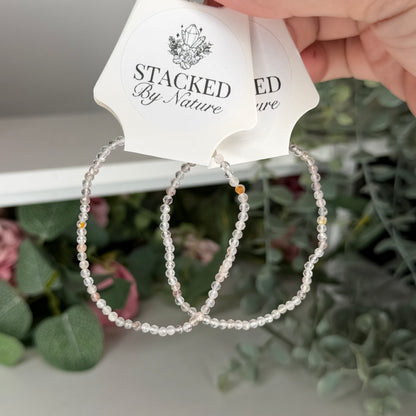 Topaz Faceted Bracelet (3mm)