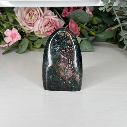 Green Jasper Freeforms