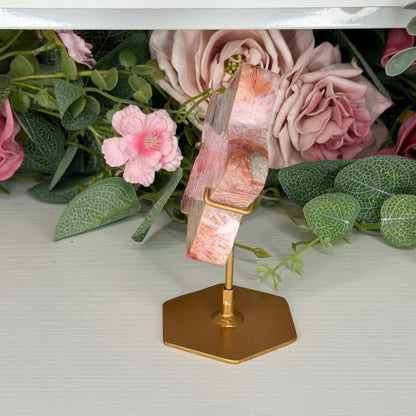 Pink Stick Agate Star B