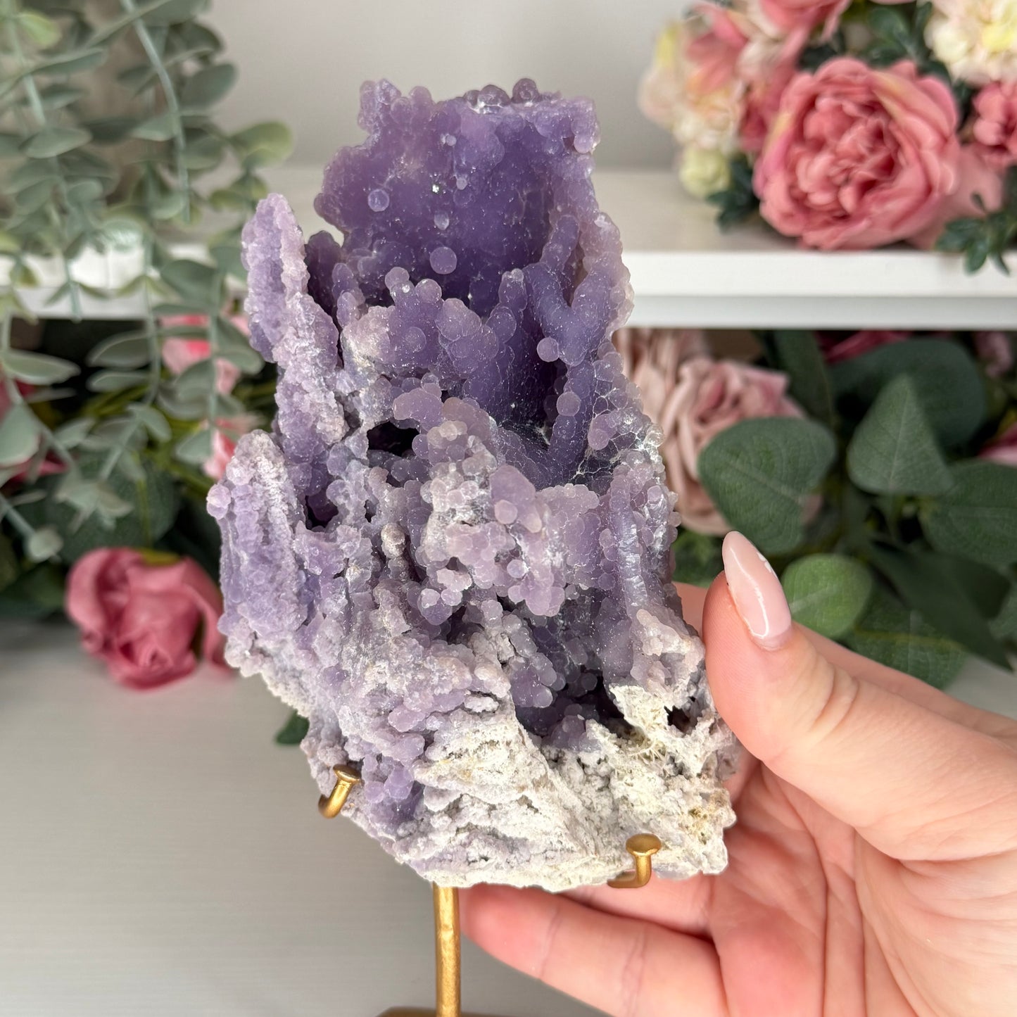 Grape Agate From Indonesia