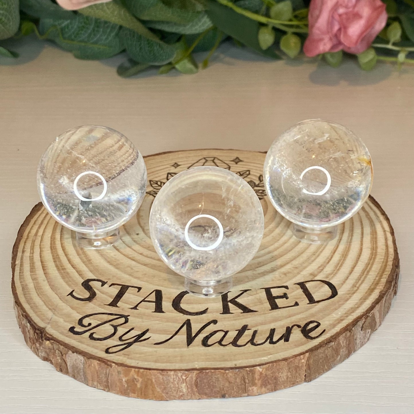 Clear Quartz Spheres