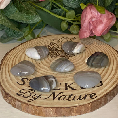 Banded Agate Heart (intuitively chosen)
