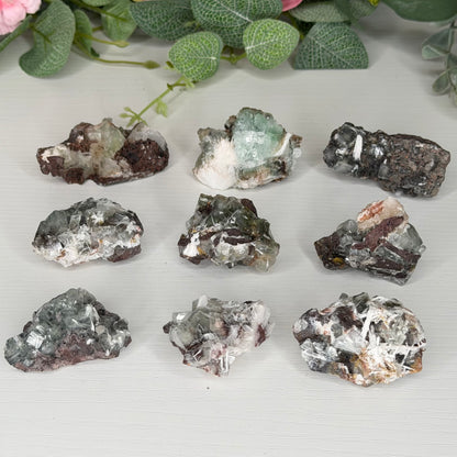 Green Apophyllite With Mordenite