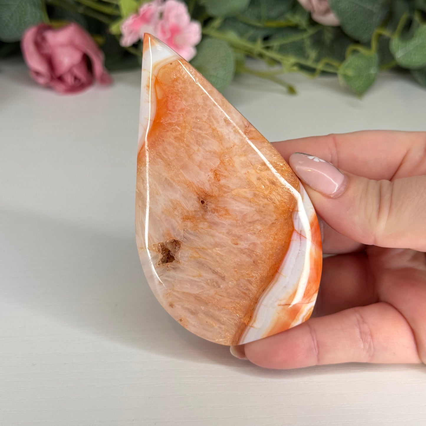 Carnelian Teardrops