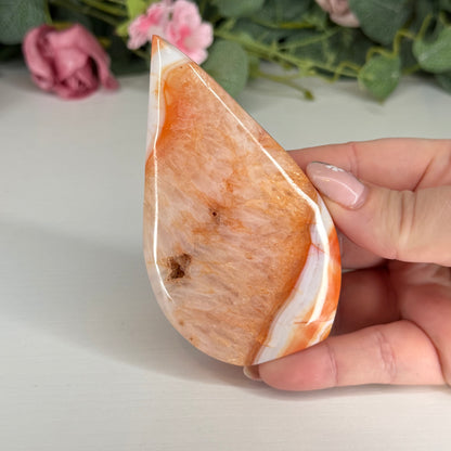 Carnelian Teardrops