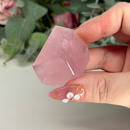 Jelly Rose Quartz Freeform