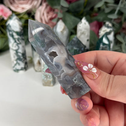 Moss Agate Towers