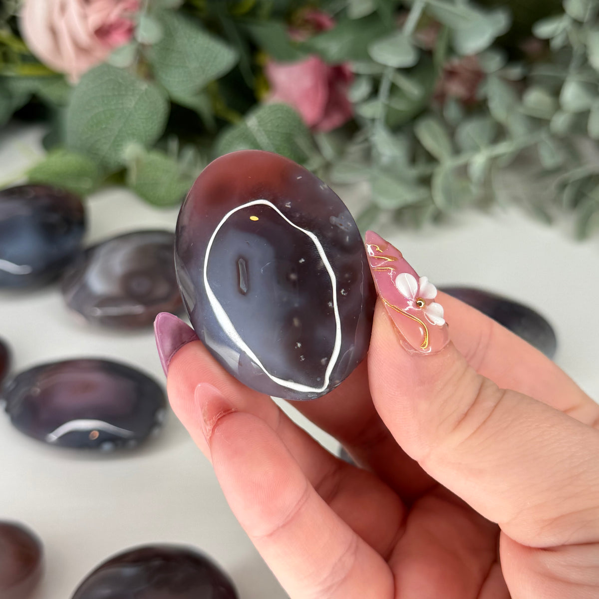 Swazi Agate Palmstones