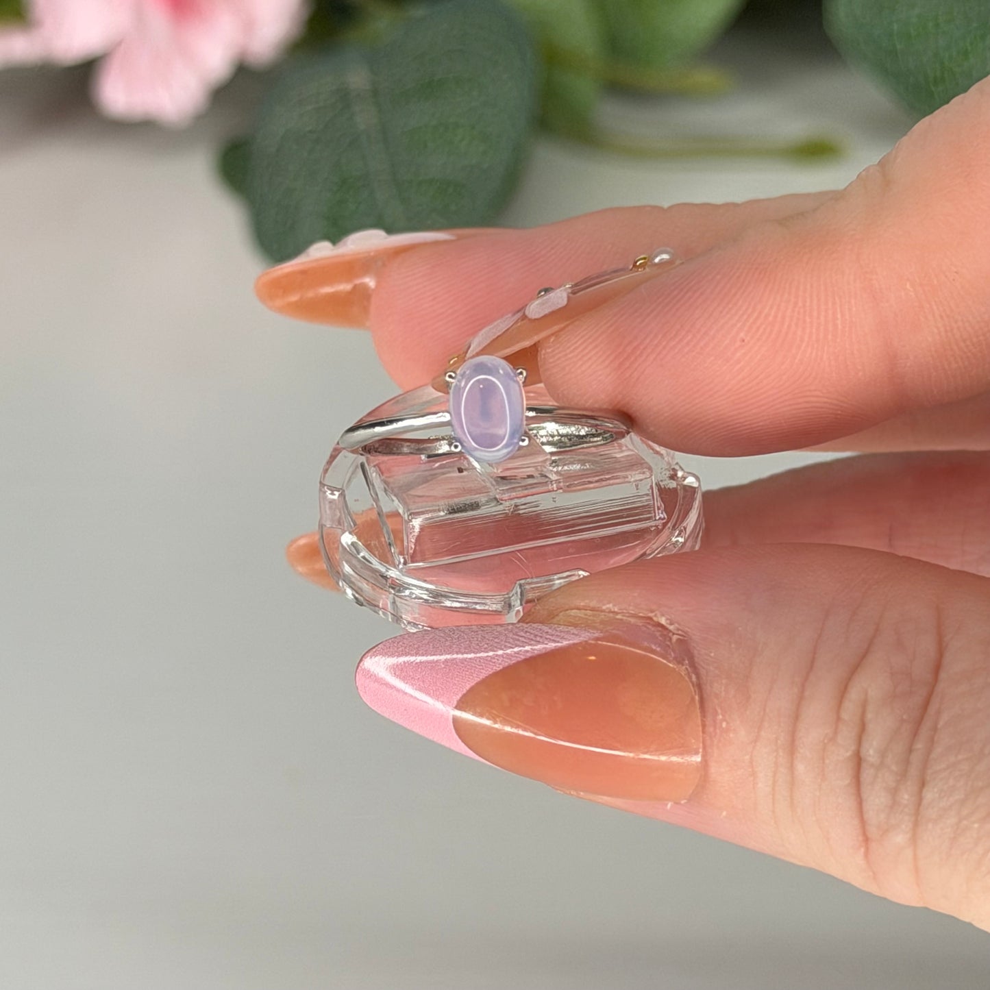 Lavender Quartz Ring
