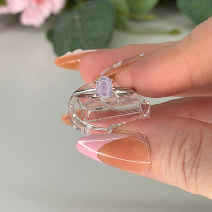 Lavender Quartz Ring