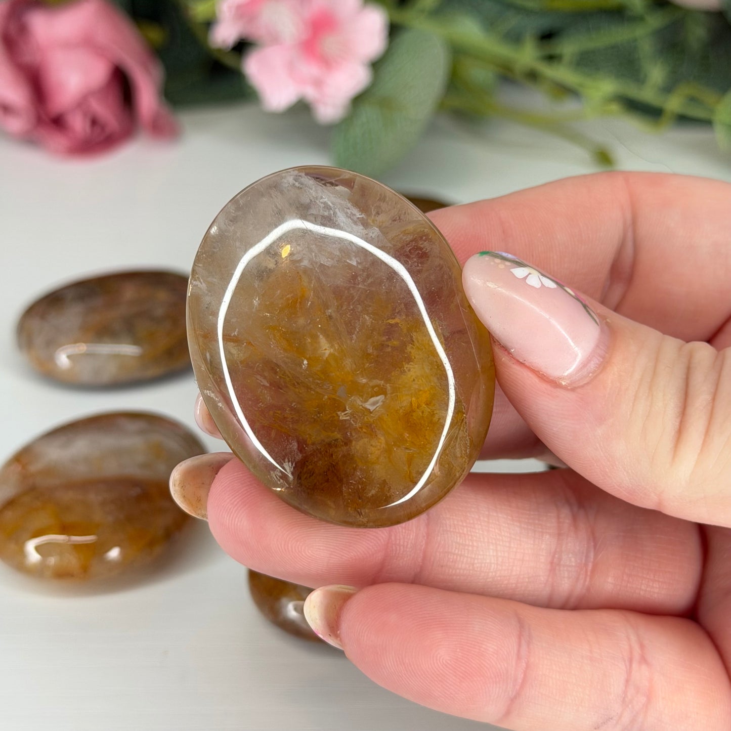 Golden Healer Palmstone