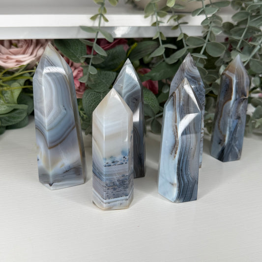 Dendritic Agate Towers