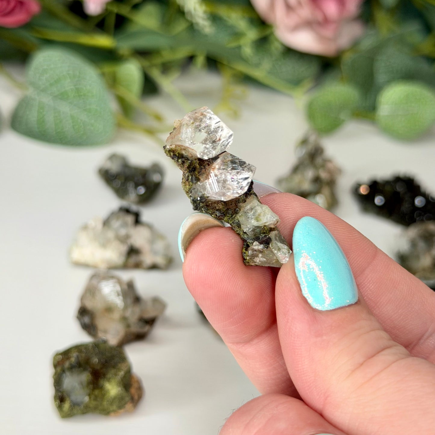 XS Epidote with Quartz