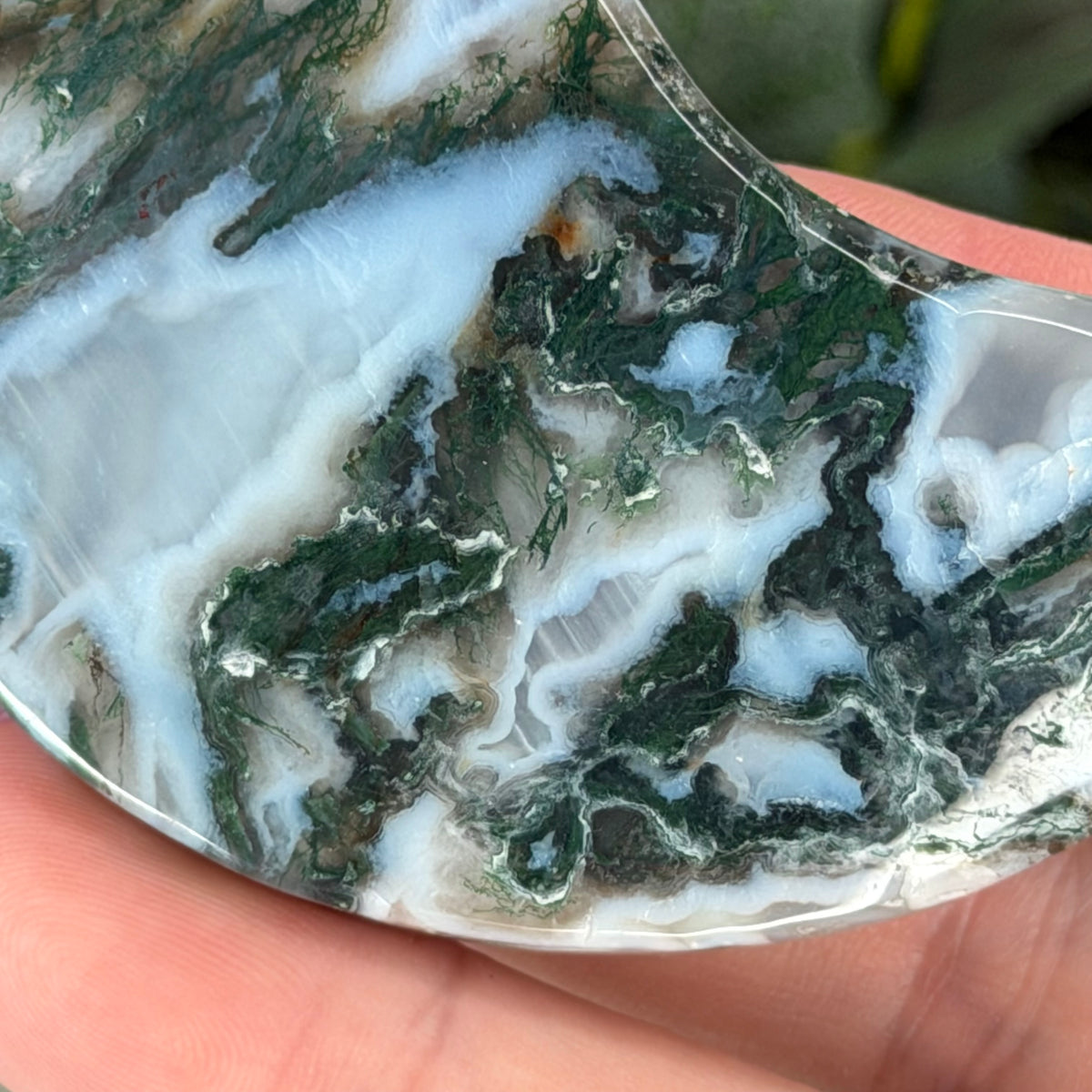 Moss Agate Moon C