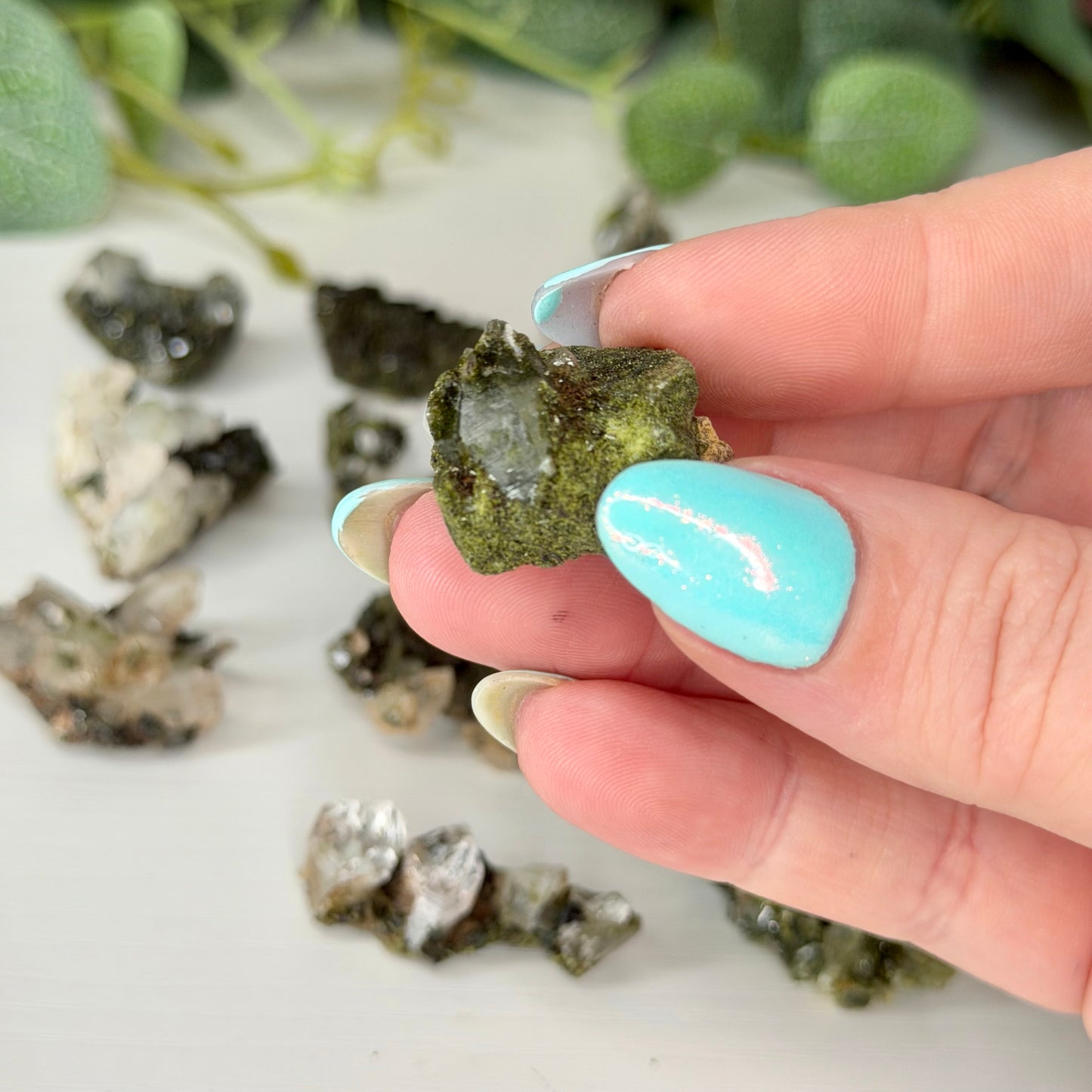 XS Epidote with Quartz