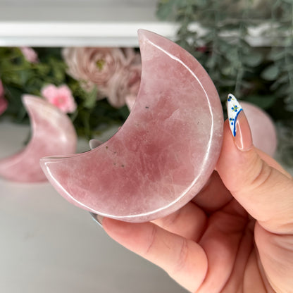 Rose Quartz Standing Moons