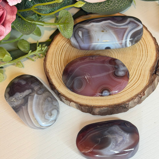 Swazi Agate Palmstones