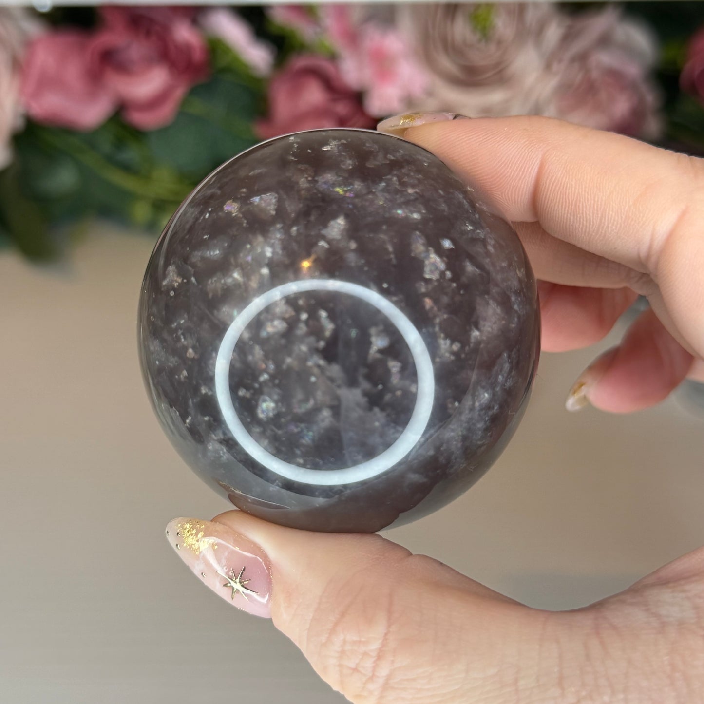 Mica Fluorite Spheres