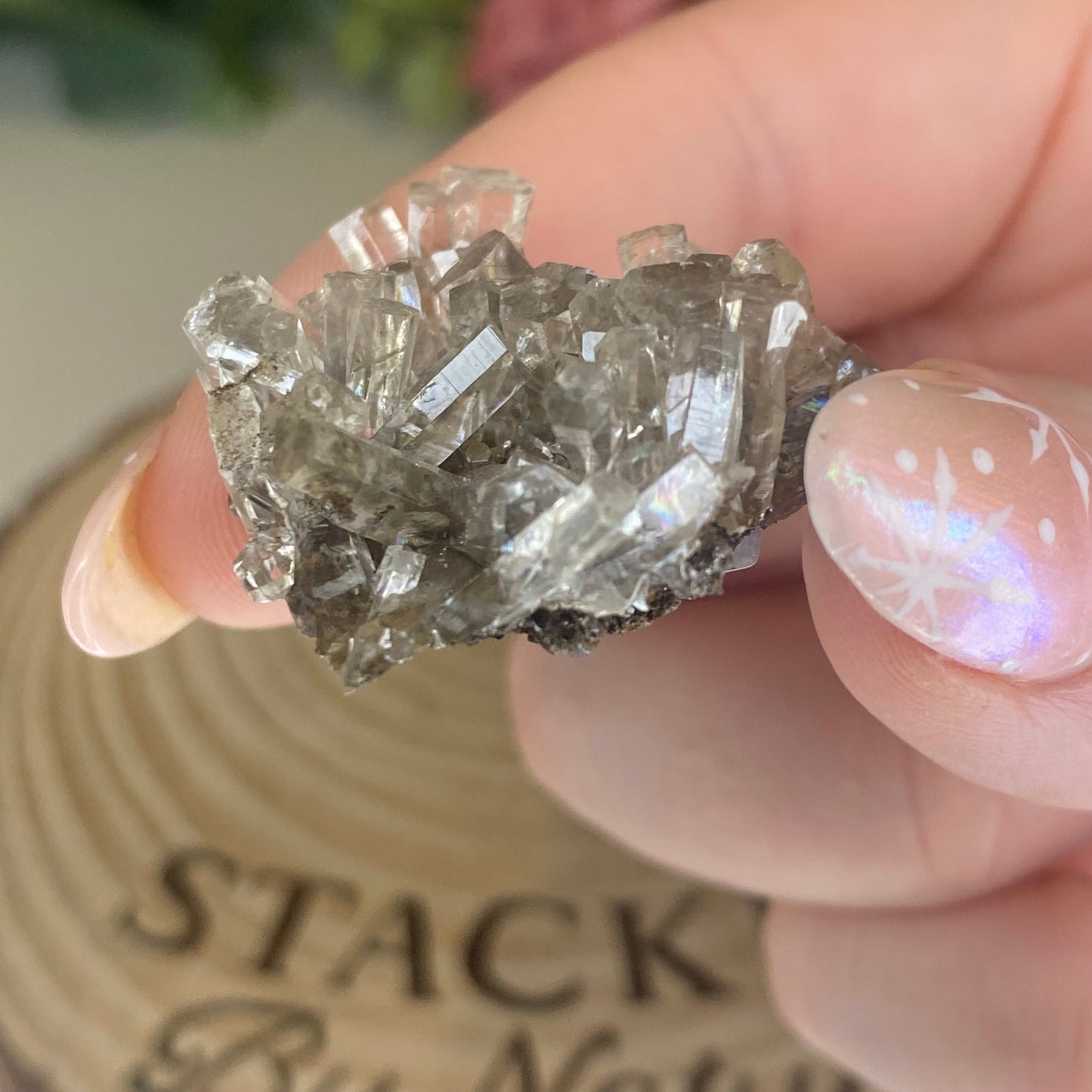 Rare Aurora Calcite Cluster