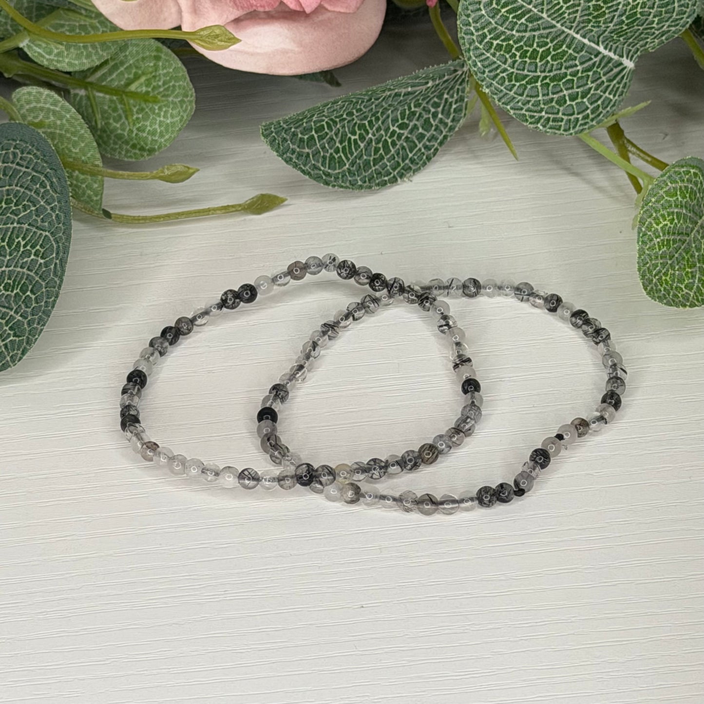 Tourmaline In Quartz Bracelet
