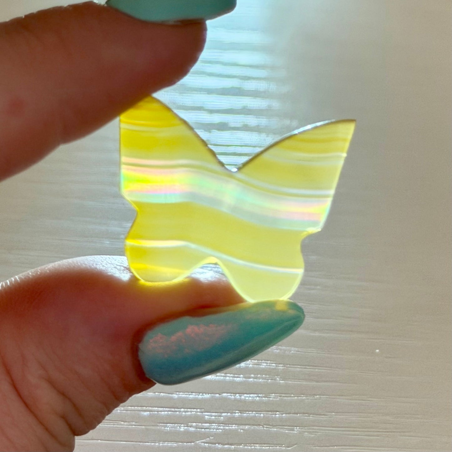 Iris Agate Butterflies